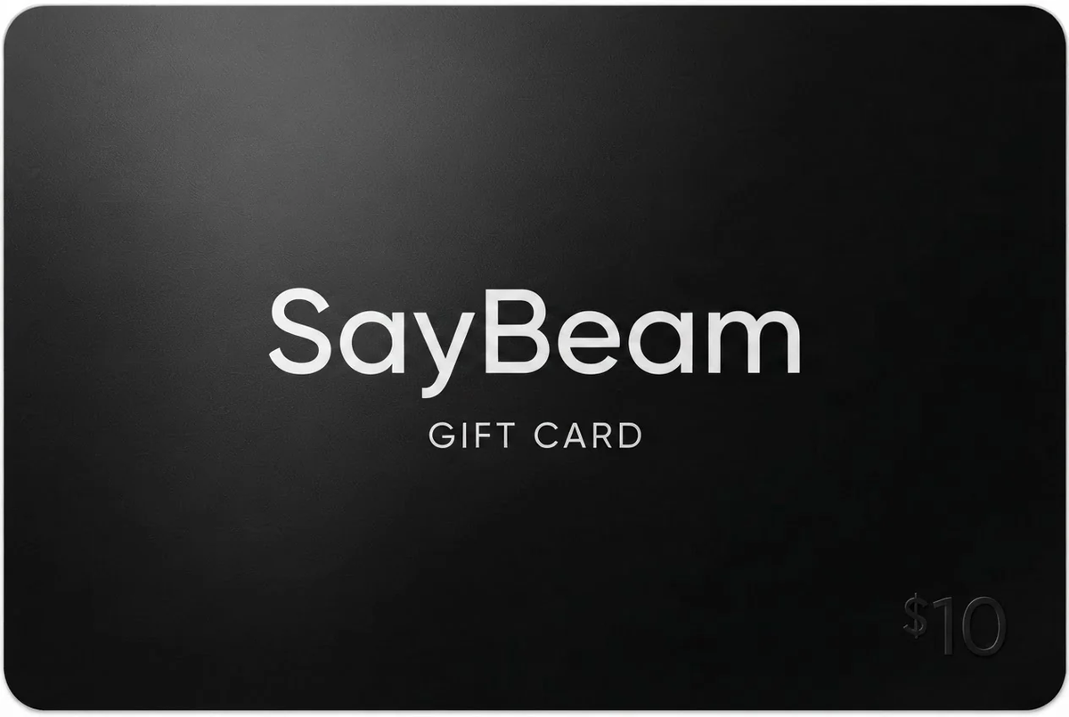 SayBeam $10 Bonus Card